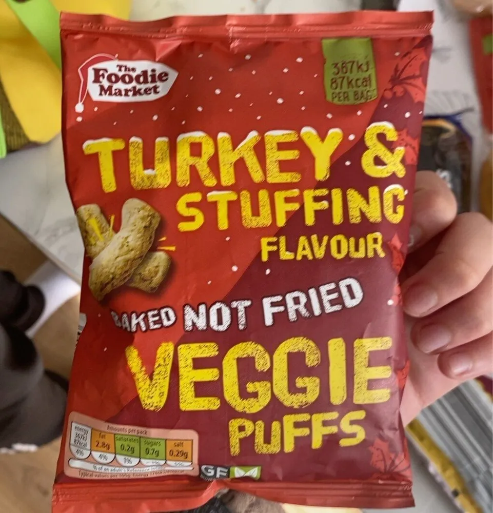 Turkey and stuffing flavour