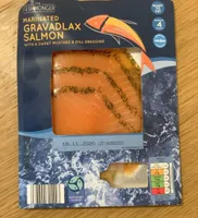 Marinated salmon