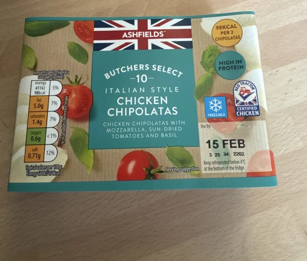 Chicken Chipolatas