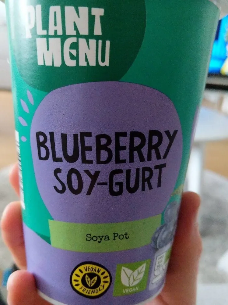 Plant Menu Blueberry Soy-Gurt