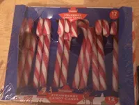 strawberry candy canes