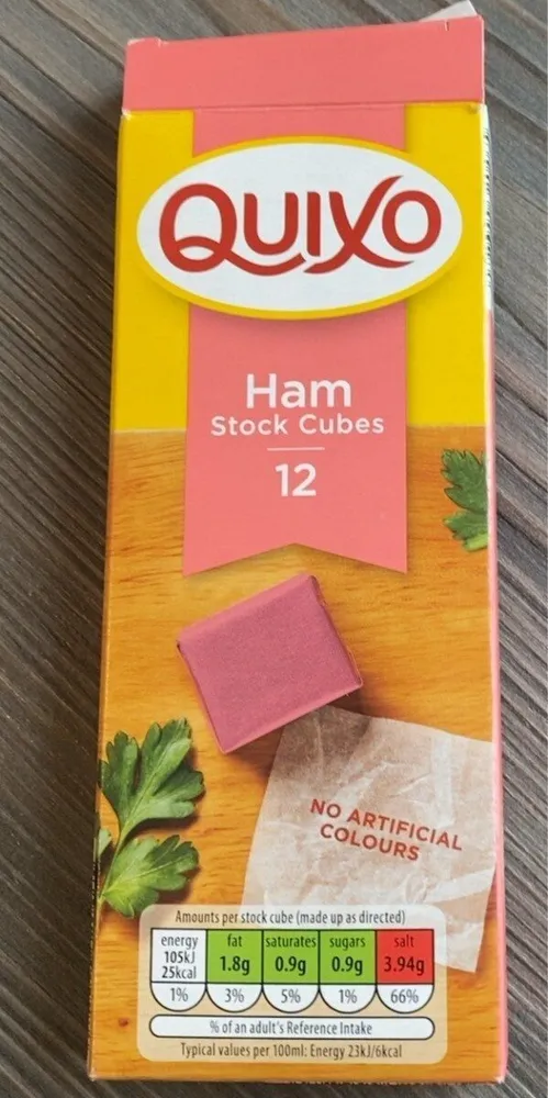 Ham stock cubes