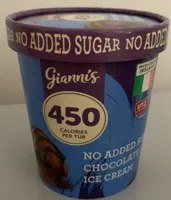 no added sugar chocolate ice cream