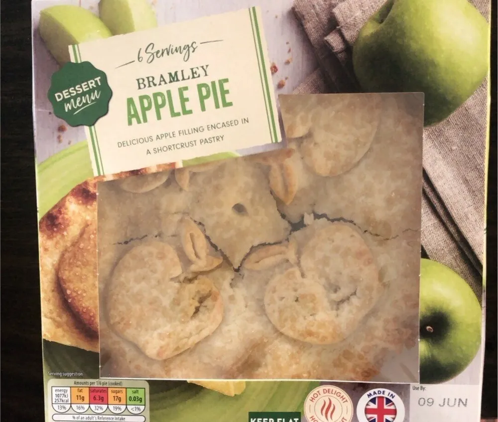 Brambley apple pie