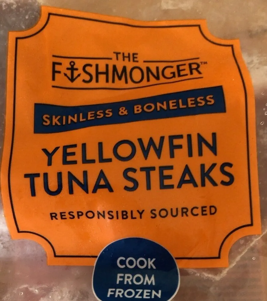Yellowfish tuna steaks