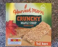 Crunchy Maple Syrup Granola Bars