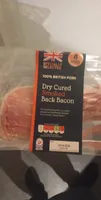 British Dry Cured Smoked Back Bacon Rashers