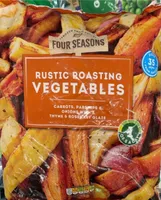 Rustic roasting vegetables