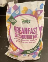 Breakfast oat smoothie mix