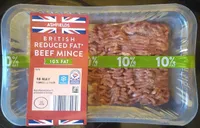 Ahsfields british reduced fat beef mince
