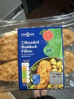 2 Breaded Haddock Fillets