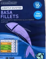 Lightly Dusted Basa Fillets