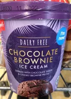 Chocolate brownie ice cream