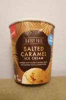 Salted caramel dairy free ice cream