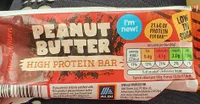 Peanut butter High protein bar