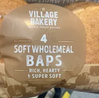 4 Wholemeal Baps