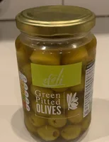 Deli Green Pitted Olives