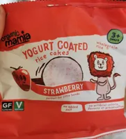 Yogurt Coated Rice Cakes Stawberry