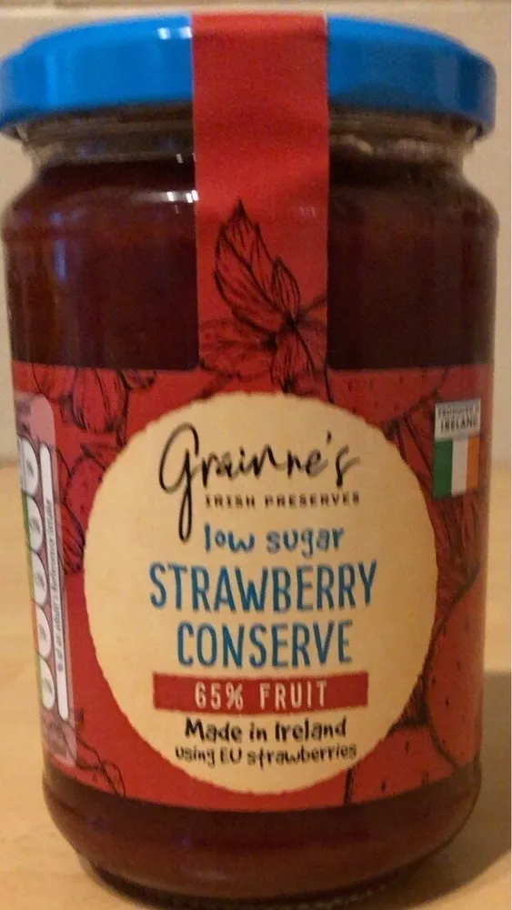 reduced sugar strawberry conserve