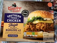 Southern Fried Chicken Thigh Fillet Burgers