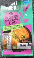 No chicken garlic and herb kievs