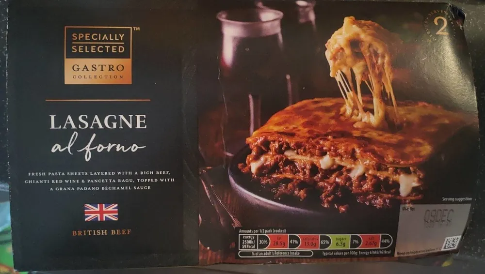 Lasagne al forno