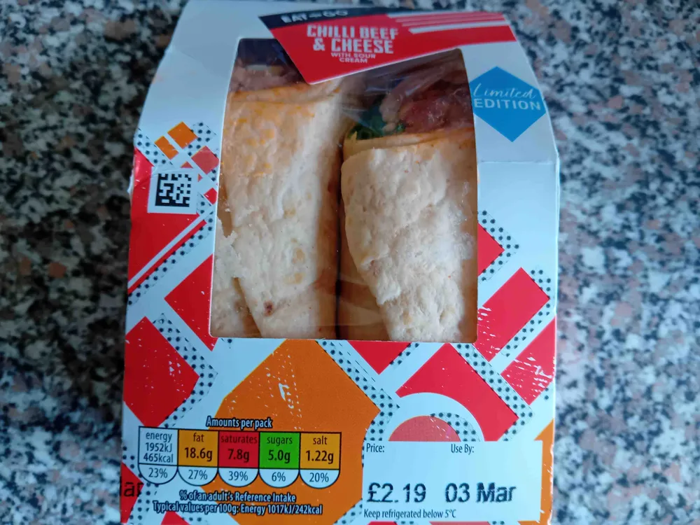 Chilli Beef & Cheese