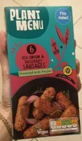 Vegan sausages