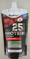 Strawberry protein yoghurt