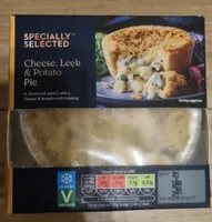 Cheese leek and potato pie