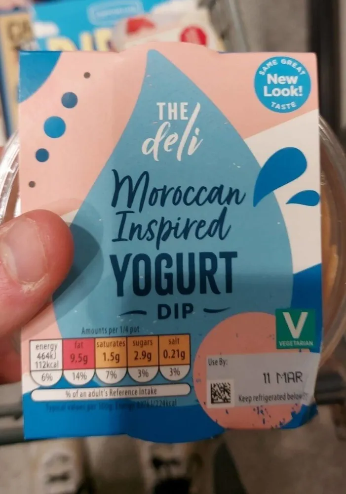Morocco Inspired Yogurt Dip