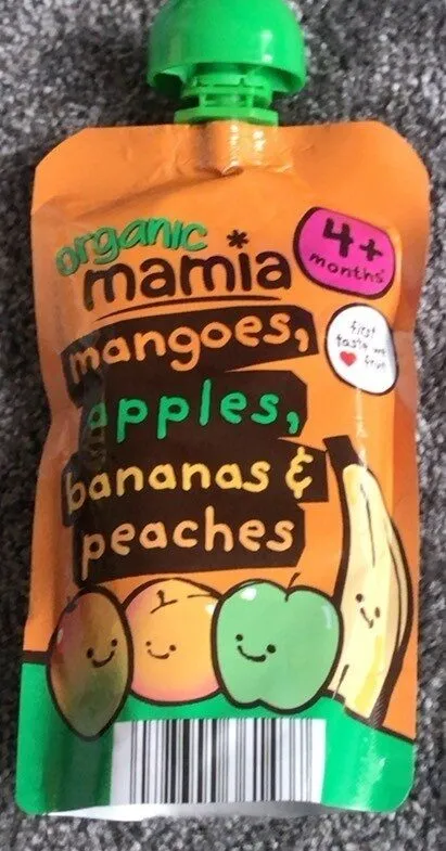 Mango applebananas & peaches