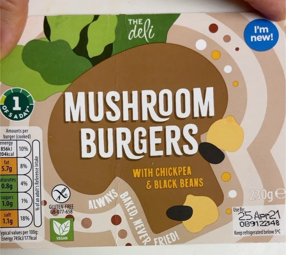 Mushroom burgers