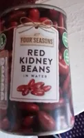 Red kidney beans in water
