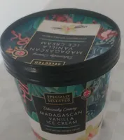 Madagascan vanila içe cream
