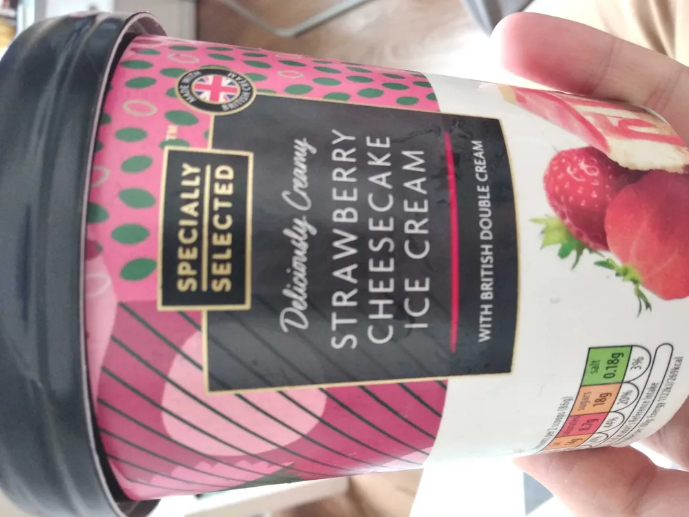 Strawberry Cheesecake Ice Cream