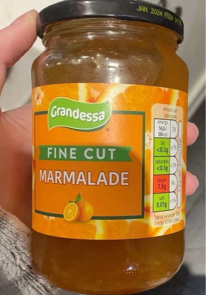 Fine cut marmalade