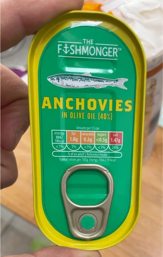 Anchovy Fillets in Olive Oil