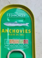 Anchovies in olive oil