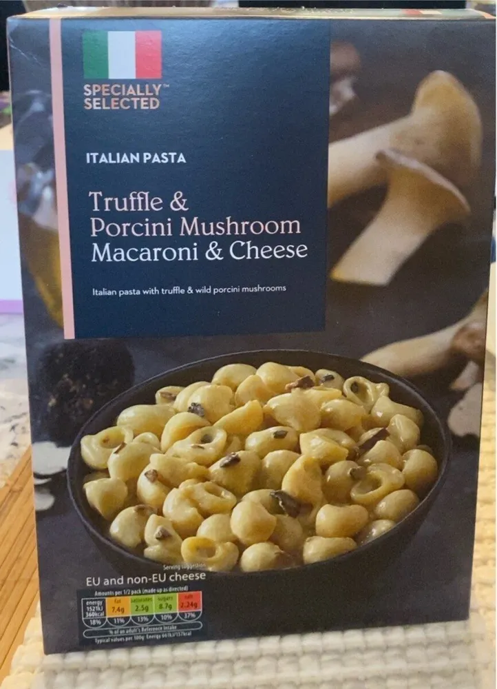 Truffle& Porcini Mushroom Macaroni & Cheese