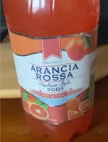 Italian style soda sparling blood orange