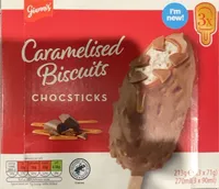 Caramelised Biscuits Chocsticks