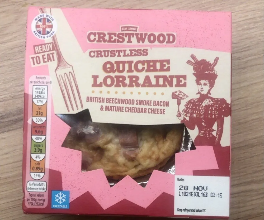 Crustless Quiche Lorraine