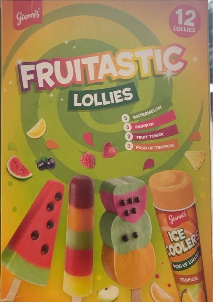 Fruitastic lollies