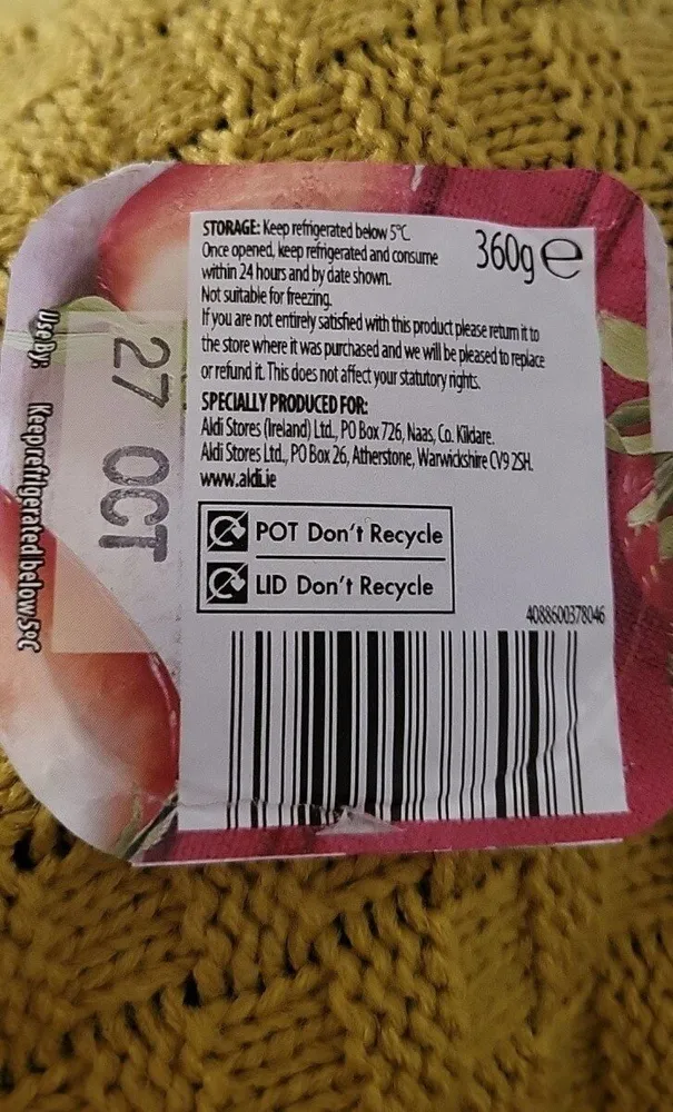 Strawberry mousse