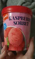 Raspberry sorbet