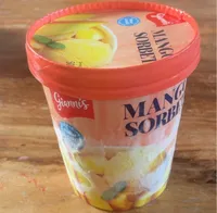 Mango sorbet