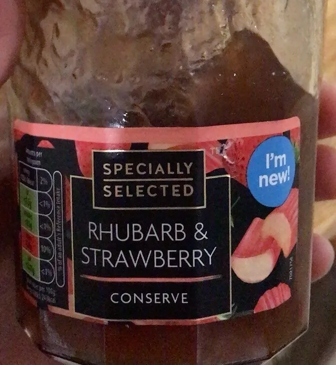 Rhubarb and Strawberry conserve