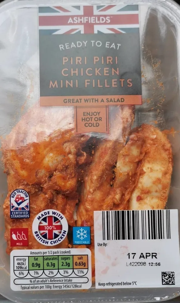 Piri Piri Chicken Mini Fillets