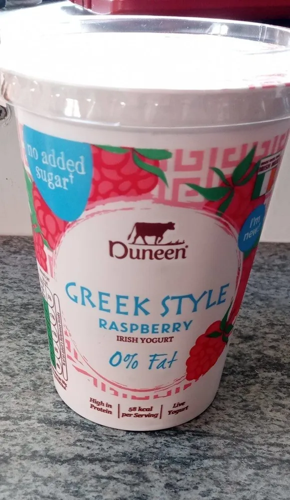 Greek style raspberry